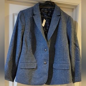NWT Talbots Wool Blend Blazer